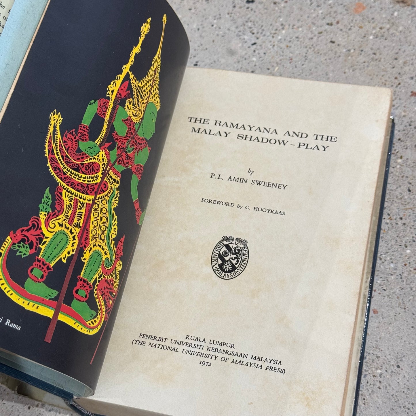 The Ramayana and the Malay Shadow-Play - Amin Sweeney