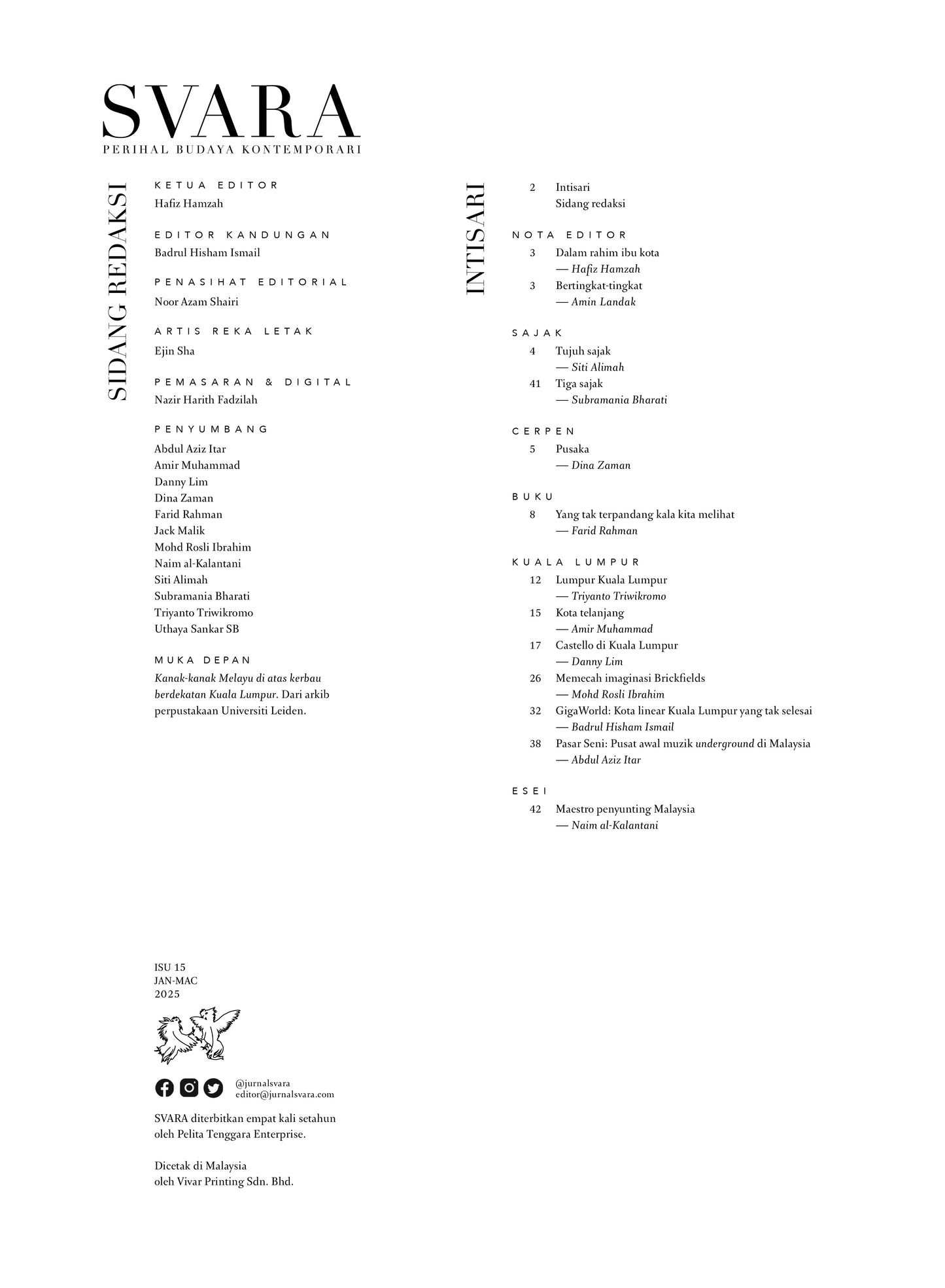 SVARA 15