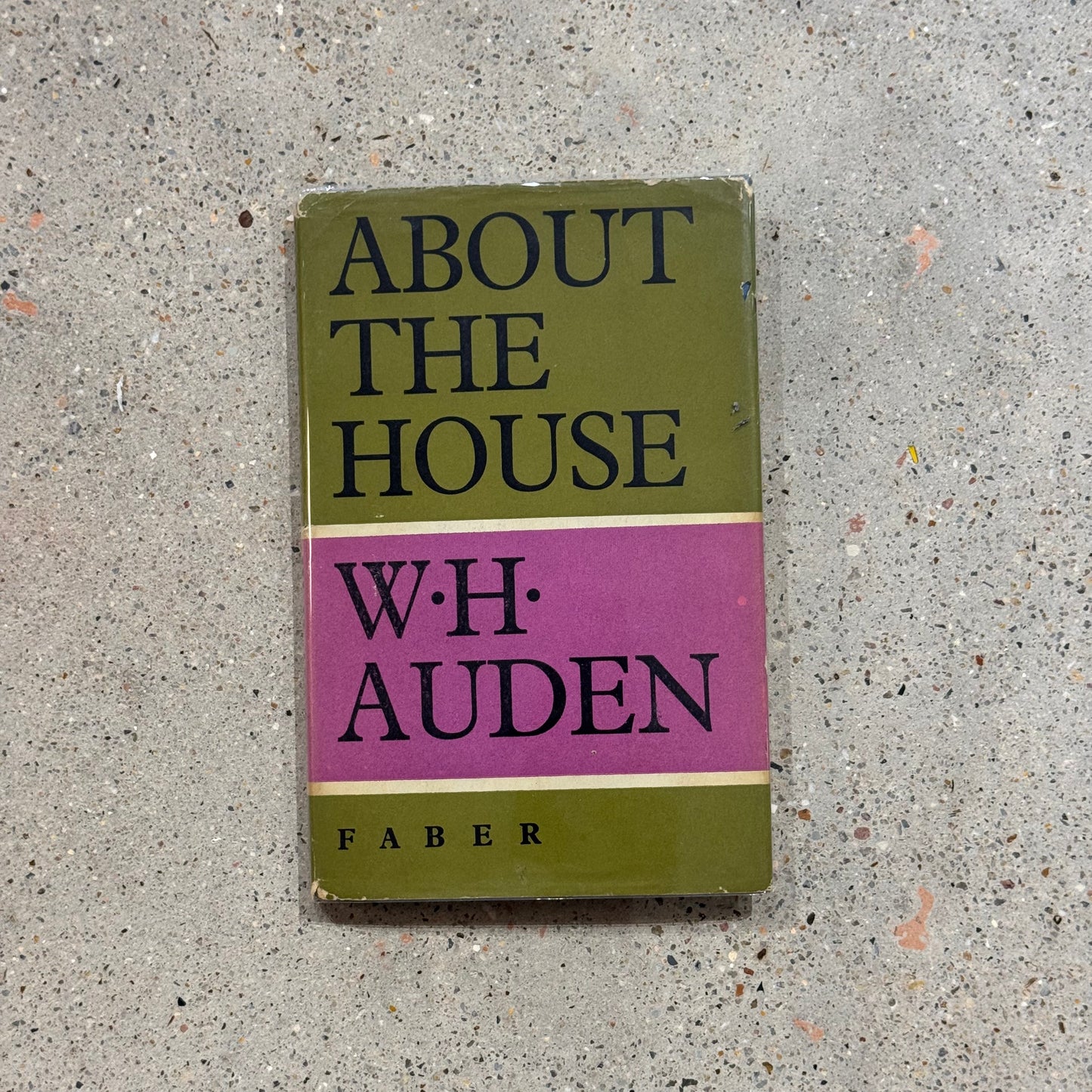 About the House - W.H. Auden