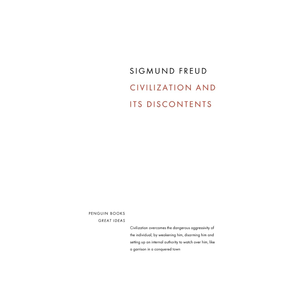 Civilization and its Discontents | Penguin Great Ideas