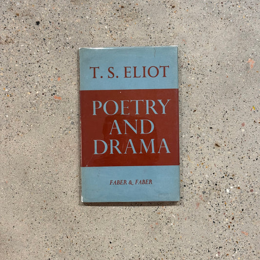 Poetry and Drama