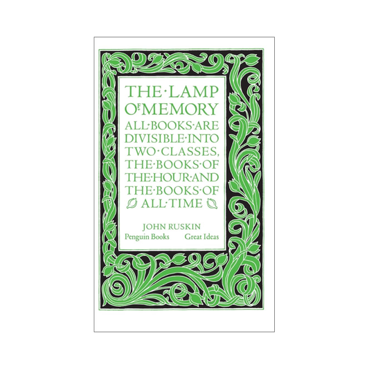 The Lamp of Memory | Penguin Great Ideas