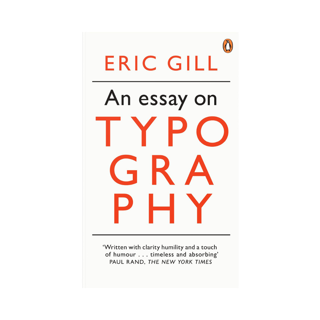 An Essay on Typography